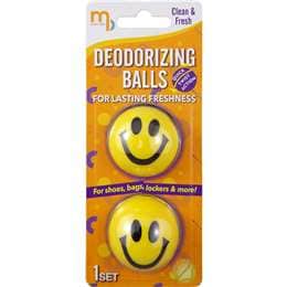 Mort Bay Deodorising Balls Lemon 2 pack