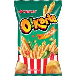 Orion Okarto Chips Jalapeno & Cheese Flavour 115g