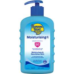 Banana Boat SPF 50+ Moisturising Sunscreen Lotion 400g