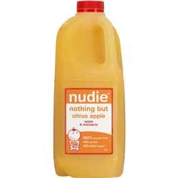 Nudie Nothing But Apple & Mandarin Juice 2L