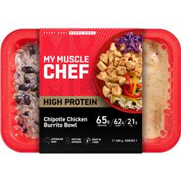 My Muscle Chef Chipotle Chick Burrito Bowl Chilled Meal 450g