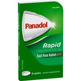 Panadol Rapid Caplets 8 pack