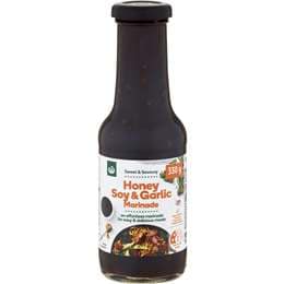 Woolworths Honey Soy & Garlic Marinade 330g