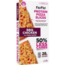 FroPro Protein Pizza Slices BBQ Chicken 2 pack