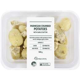 Parmesan Crumbed Potatoes With Garlic Butter 500g