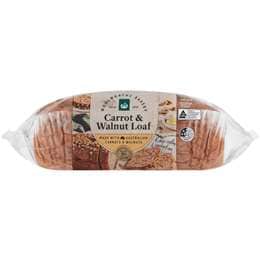 Woolworths Carrot & Walnut Loaf 540g