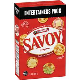 Arnott's Savoy Original Entertainers 380g