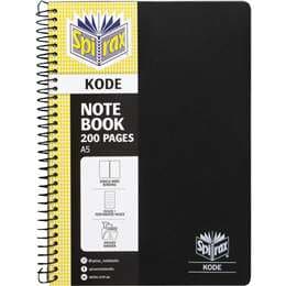 Spirax A5 Notebook 200 Pages Assorted each