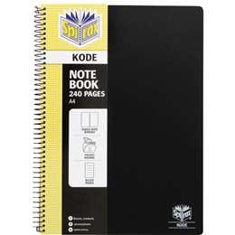 Spirax A4 Notebook 240 Pages Assorted each