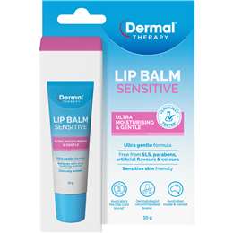 Dermal Therapy Lip Balm Sensitive Tube 10g