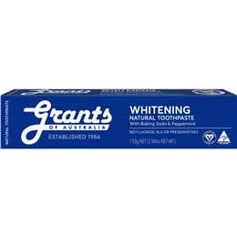 Grants Of Australia Whitening Toothpaste With Baking Soda 110g