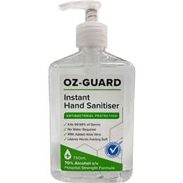 OzGuard Hand Sanitiser 750mL