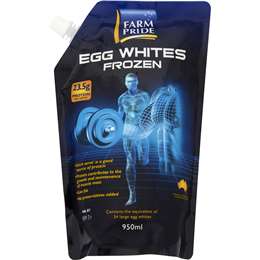Farm Pride Frozen Egg Whites 950mL
