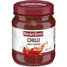 Masterfoods Finely Chopped Chilli 160g