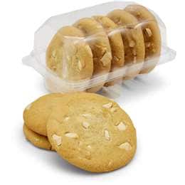 Woolworths White Choc & Macadamia Cookies 5 pack