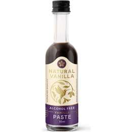 Natural Vanilla Alcohol Free Paste 50mL