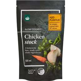 Woolworths Chicken Stock 500mL