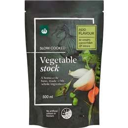 Woolworths Vegetable Stock 500mL