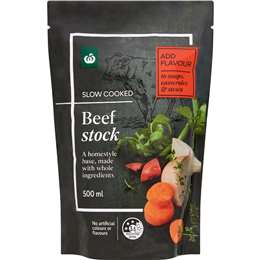 Woolworths Beef Stock 500mL