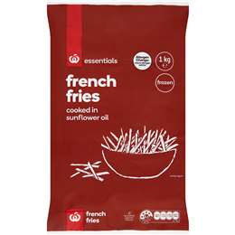 Woolworths Essentials French Fries 1kg