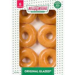 Krispy Kreme Original Glazed 6 pack