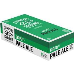 Stomping Ground Gipps St Pale Ale Can 355mL x 18 pack