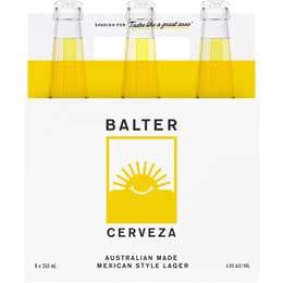 Balter Cerveza Bottle 355mL x 6 Pack