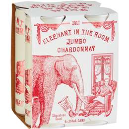 Elephant In The Room Chardonnay 250mL x 4 pack