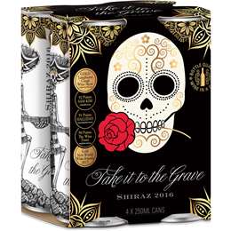 Take It To The Grave Shiraz 4 pack