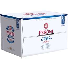 Peroni Nastro Azzurro Lager Bottles 330ml x 24 Case