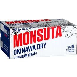 Monsuta Okinawa Premium Draft Case 500mL x 24 Pack