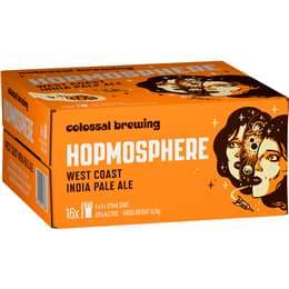 Colossal Brewing Hopmosphere West Coast IPA Cans 375mL x 16 case