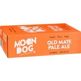Moon Dog Old Mate Pale Ale Case 330mL x 24 Pack
