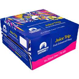 Mountain Culture Juice Trip Cans 355mL x 16 pack
