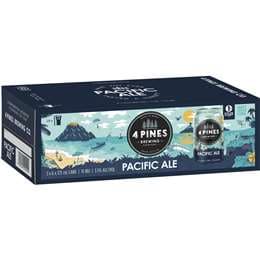 4 Pines Pacific Ale Cans Cans 375mL x 18 Case