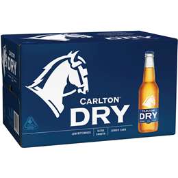 Carlton Dry Bottle 330mL x 24 case