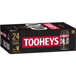 Tooheys Old Cans 375mL x 24 pack