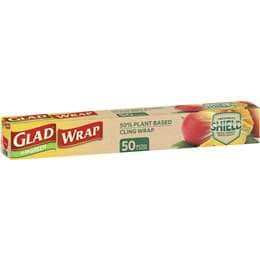 Glad To Be Green 50% Plant Based Cling Wrap 50m each