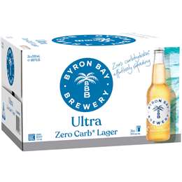 Byron Bay Brewery Ultra Zero Carb 330mL x 24 pack