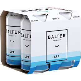 Balter LPA Cans 375mL x 4 pack