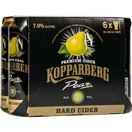 Kopparberg Hard Pear Cider 440mL x 6 pack
