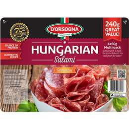 D'Orsogna Hungarian Salami 4 pack